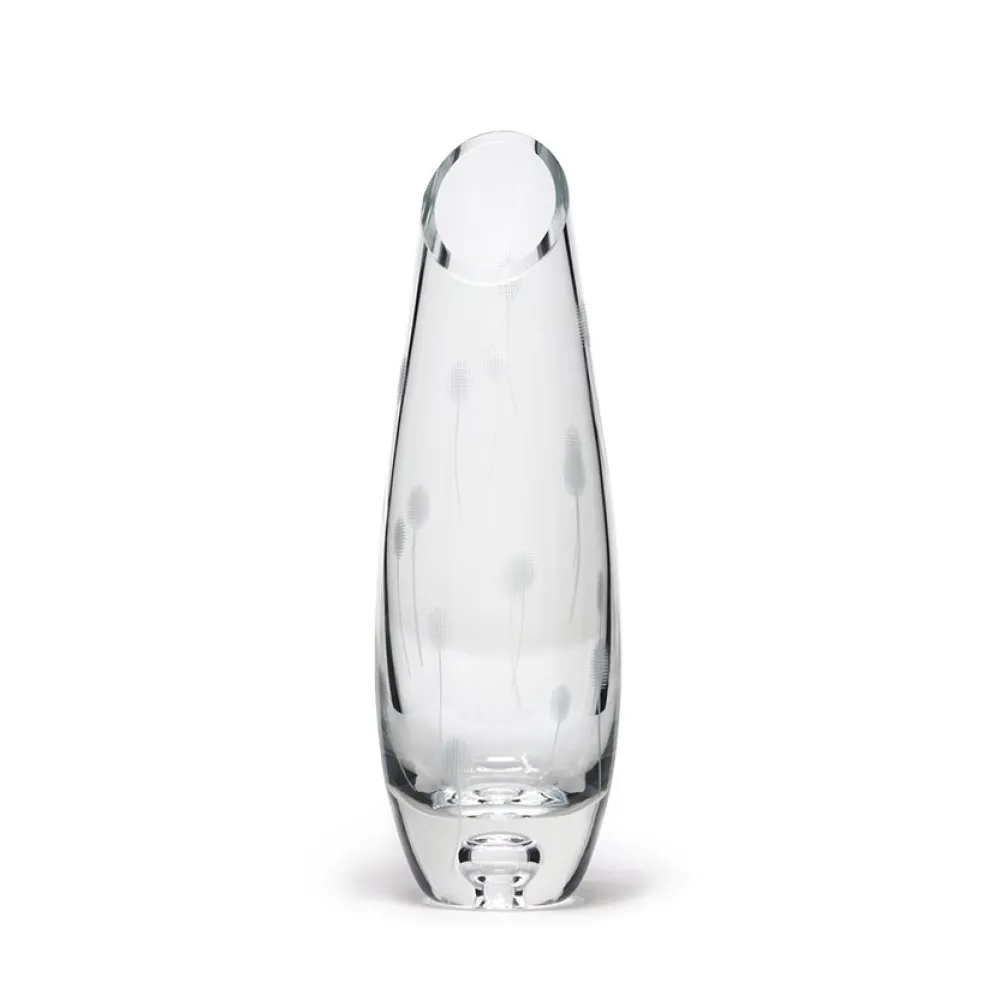 Vessière Cristaux Vases|Vases Cristal Clair|Vase adèle cristal taillé