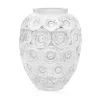 Vessière Cristaux Vases|Vases Cristal Clair|Vase anémones gm incolore lalique