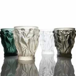 Vessière Cristaux Vases Cristal Couleur|Vases|Vase bacchantes pm incolore lalique