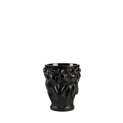 Vessière Cristaux Vases|Vases|Vase bacchantes pm noir lalique
