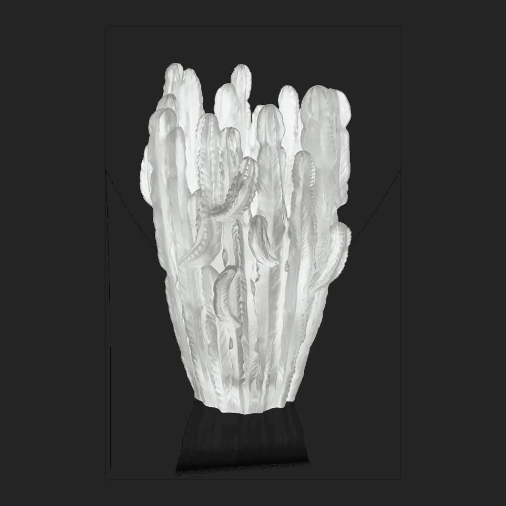Vessière Cristaux Vases|Editions D’Art|Vase cactus emilio robba daum