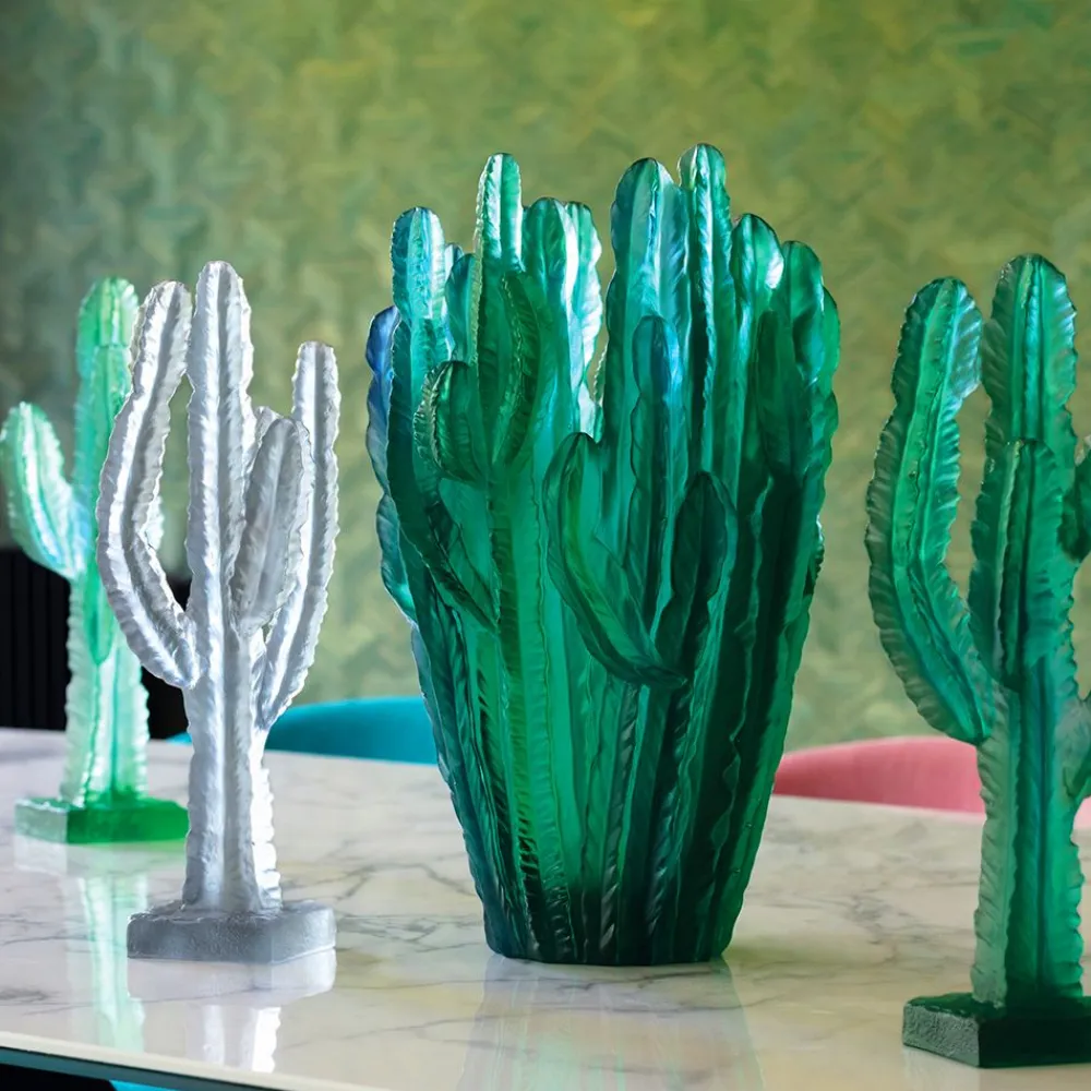 Vessière Cristaux Vases|Editions D’Art|Vase cactus emilio robba daum