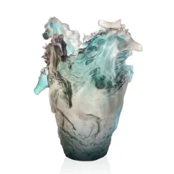 Vessière Cristaux Editions D’Art|Vases|Vase cheval cavalcade grand modèle Daum