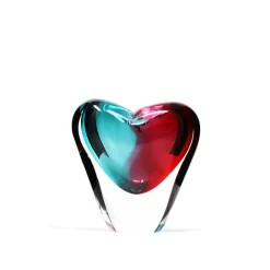 Vessière Cristaux Vases|Vase coeur cristal de bohême pm