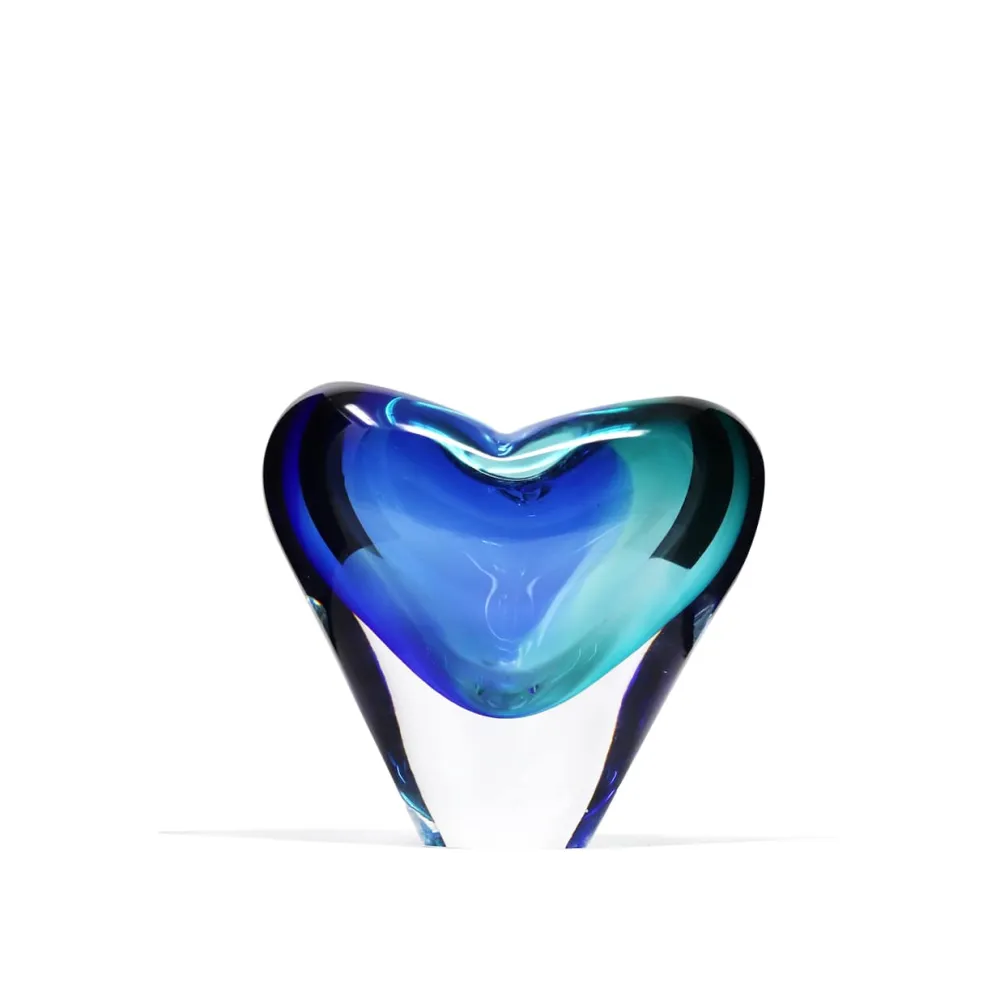Vessière Cristaux Vases|Vase coeur cristal de bohême pm