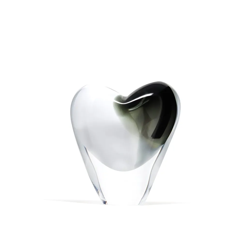 Vessière Cristaux Vases|Vase coeur cristal de bohême pm