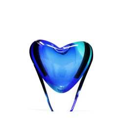 Vessière Cristaux Vases|Vase coeur cristal de bohême gm