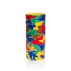 Vessière Cristaux Éditions D’Art Cristal|Vases & Boules|Vase cornet camouflage Planete JC Longue Vie Longwy