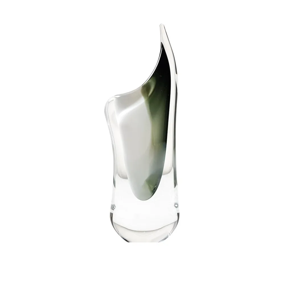 Vessière Cristaux Vases Cristal Couleur|Vases|Vase cristal de bohême iceberg pm