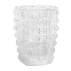 Vessière Cristaux Vases|Vases Cristal Couleur|Vase croco Lalique
