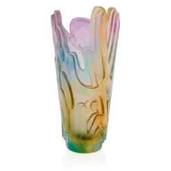 Vessière Cristaux Vases|Editions D’Art|Vase crystal rock ii jonone daum
