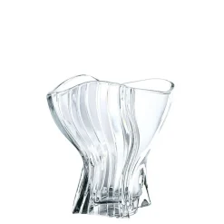 Vessière Cristaux Vases Cristal Clair|Vases|Vase curve cristal