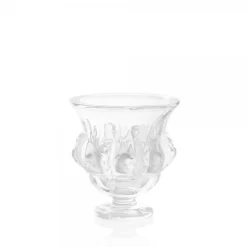 Vessière Cristaux Vases|Vases Cristal Clair|Vase dampierre lalique