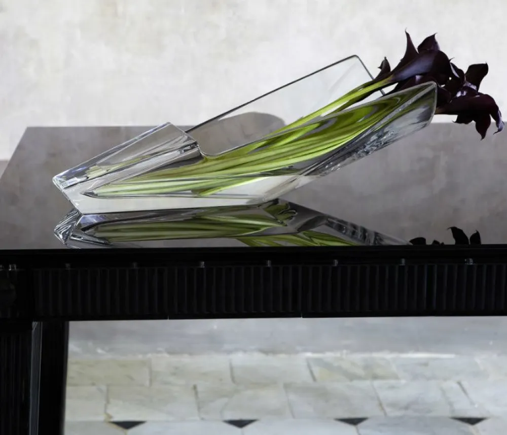 Vessière Cristaux Vases|Vases Cristal Clair|Vase diva baccarat