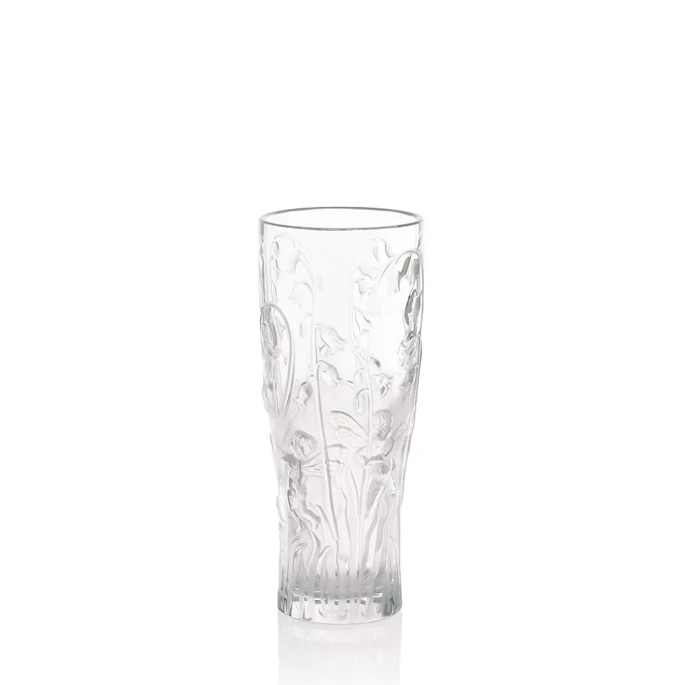 Vessière Cristaux Vases|Vases Cristal Couleur|Vase elfes lalique