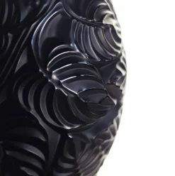 Vessière Cristaux Vases|Vases Cristal Couleur|Vase feuilles lalique