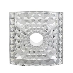 Vessière Cristaux Vases|Vases Cristal Couleur|Vase Géo Mario Botta & Lalique 2016 cire perdue