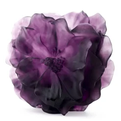 Vessière Cristaux Vases|Vases Cristal Couleur|Vase grand modèle camélia daum