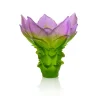 Vessière Cristaux Vases|Editions D’Art|Vase grand modèle Jardin de lotus Daum