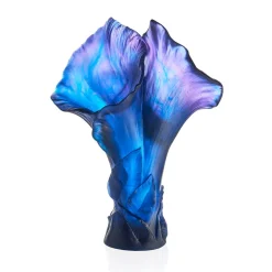 Vessière Cristaux Vases|Vases Cristal Couleur|Vase magnum arum daum