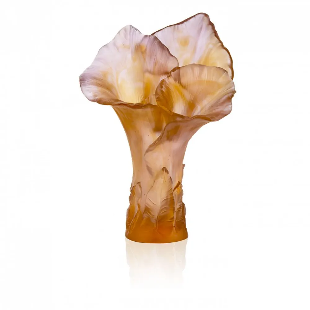 Vessière Cristaux Vases|Vases Cristal Couleur|Vase magnum arum daum