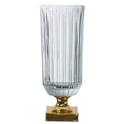 Vessière Cristaux Vases|Vase minerva or cristal nachtmann