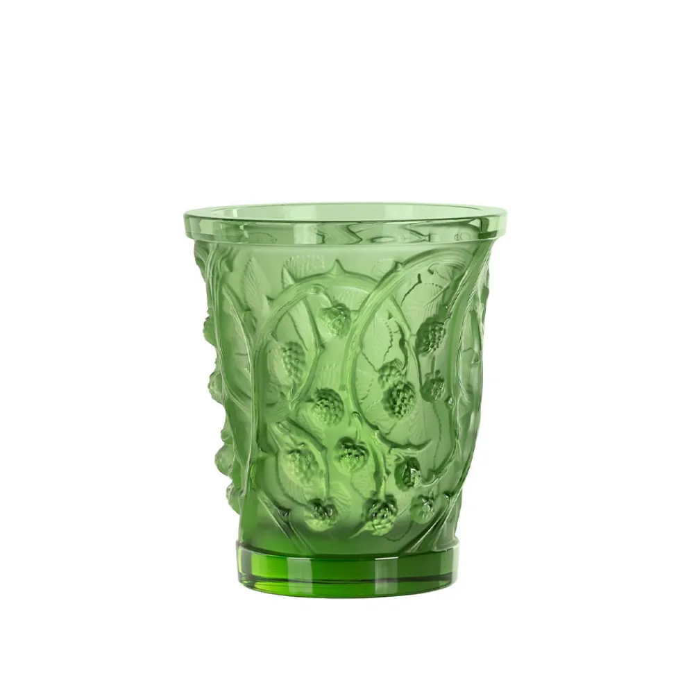 Vessière Cristaux Vases|Vases Cristal Couleur|Vase mûres moyen modèle lalique