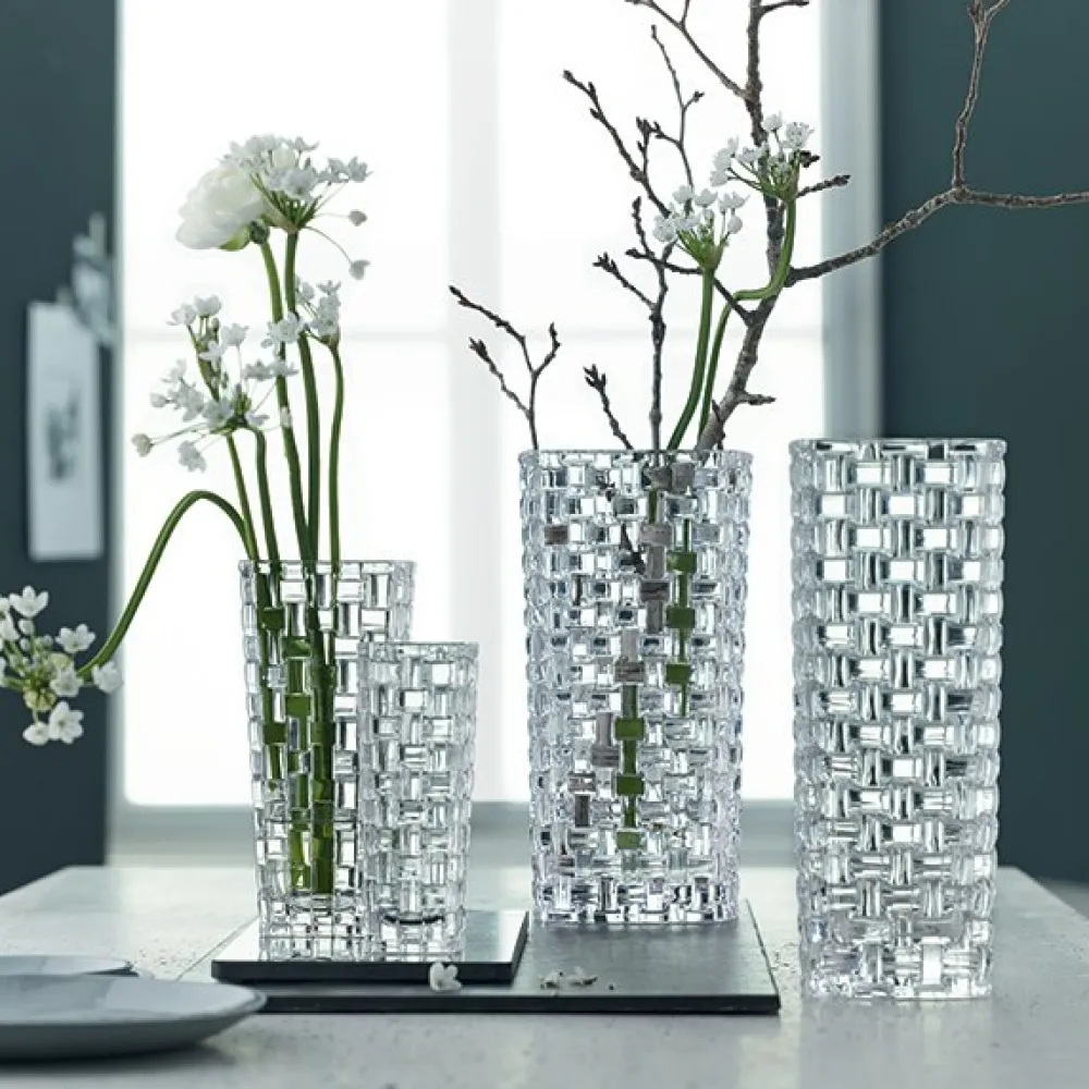 Vessière Cristaux Vases|Vase osier bossa nova nachtmann