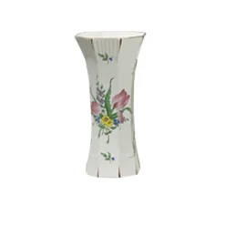 Vessière Cristaux Lunéville|Vase pans reverbere