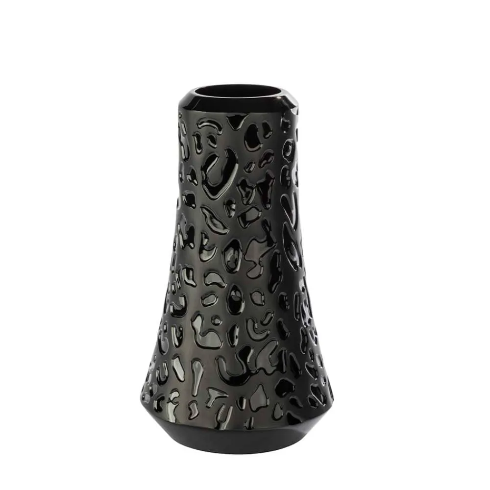 Vessière Cristaux Vases|Vases Cristal Clair|Vase panthère Lalique