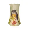 Vessière Cristaux Lunéville|Vase perruches barbotine