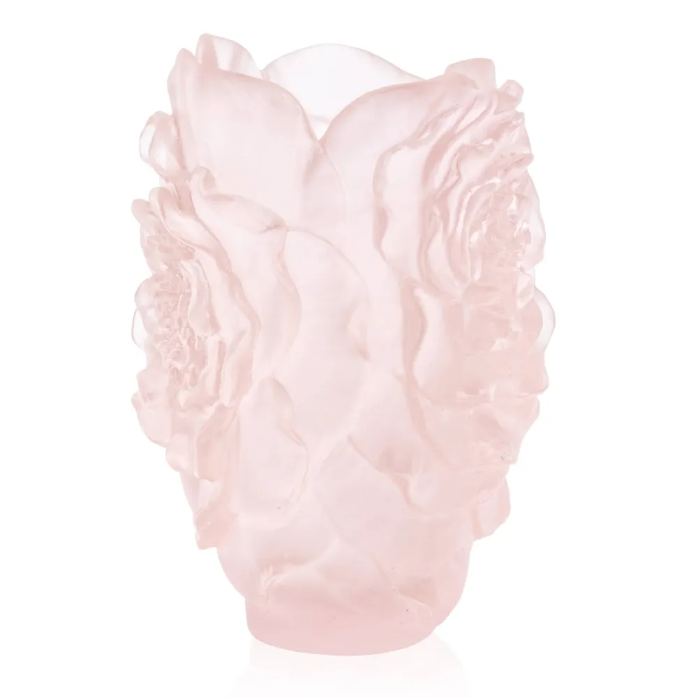 Vessière Cristaux Vases|Vases Cristal Couleur|Vase petit modèle camelia daum