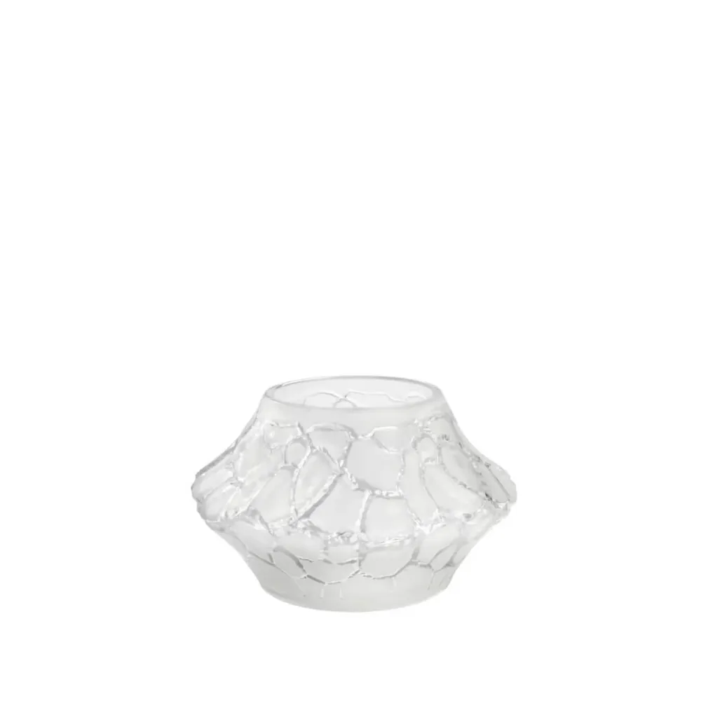 Vessière Cristaux Vases|Vases Cristal Couleur|Vase photophore Caldera pm Lalique
