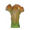 Vessière Cristaux Vases|Vases Cristal Couleur|Vase pivoine daum