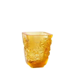 Vessière Cristaux Vases|Vases|Vase pivoines petit modèle lalique