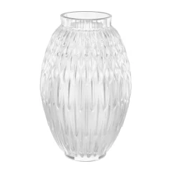 Vessière Cristaux Vases|Vases|Vase plumes Lalique