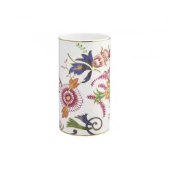 Vessière Cristaux Vase|Vase Céramique|Vase porcelaine cylindrique 20 cm Imari Raynaud