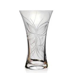 Vessière Cristaux Vases Cristal Clair|Vases|Vase roni évasé gravé main cristal lehrer