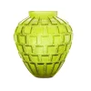 Vessière Cristaux Vases|Vases Cristal Couleur|Vase rythmes vert daum