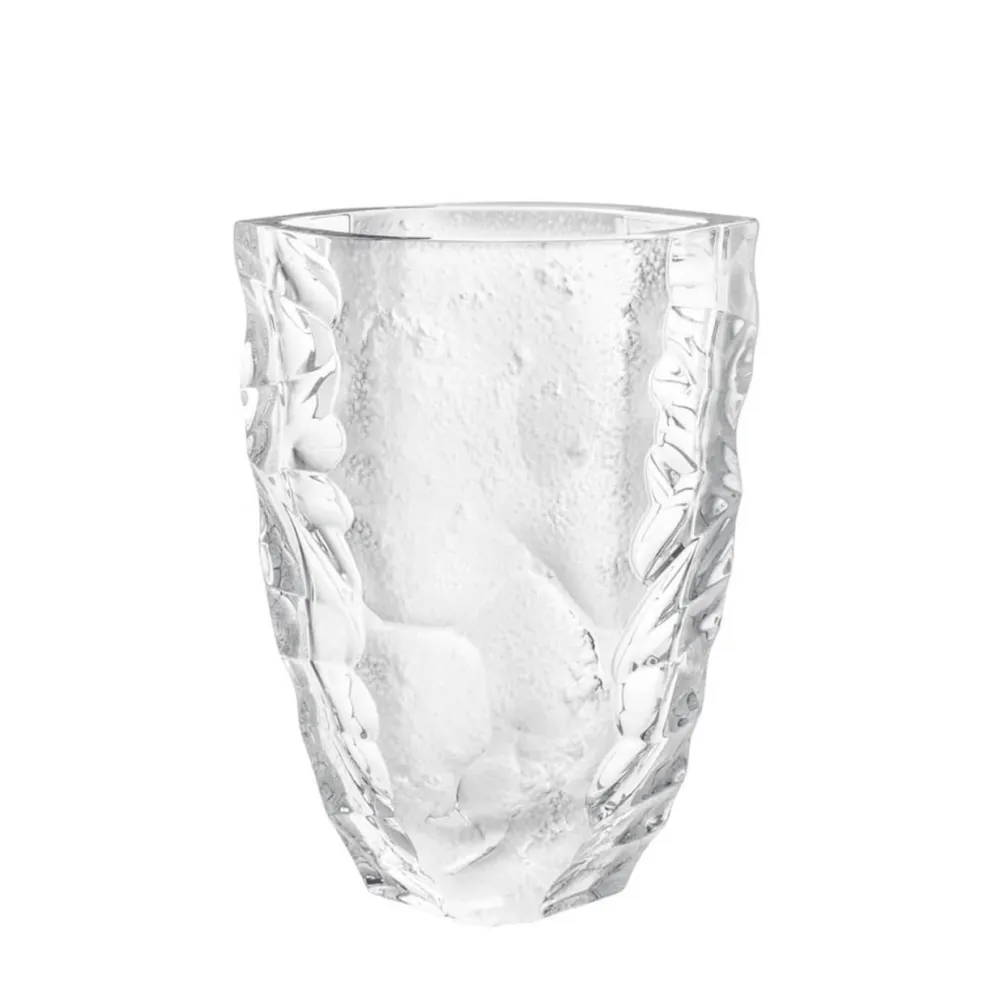 Vessière Cristaux Vases|Vases Cristal Couleur|Vase Silex grand modèle Lalique