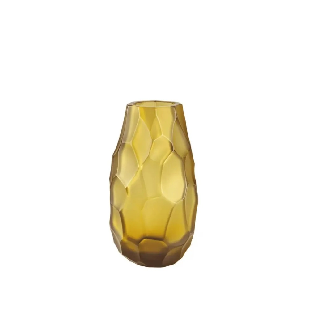 Vessière Cristaux Vases|Vases Cristal Couleur|Vase Silex petit modèle Lalique
