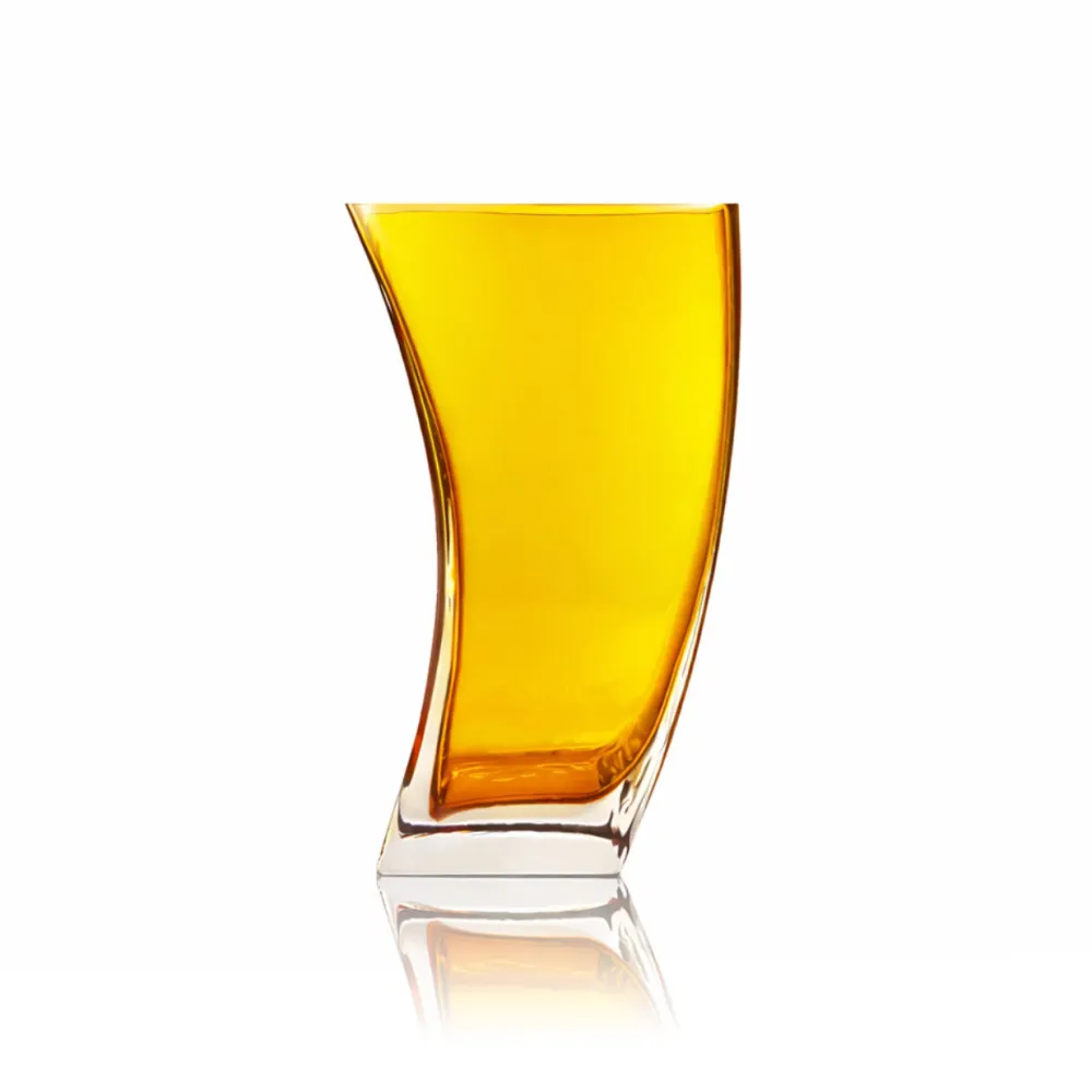 Vessière Cristaux Vases|Vases Cristal Couleur|Vase tango cristal de bohême