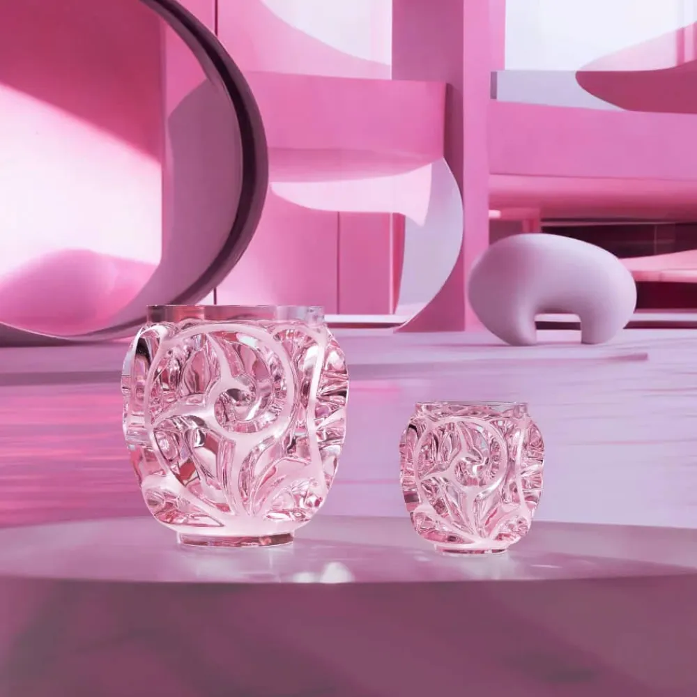 Vessière Cristaux Vases|Vases Cristal Couleur|Vase tourbillons lalique