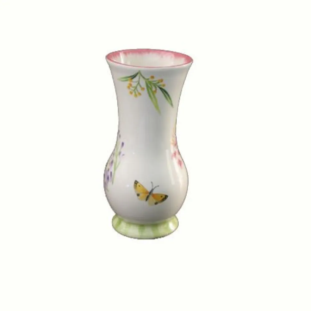 Vessière Cristaux Lunéville|Vase vent de fleurs 170 pm lunéville