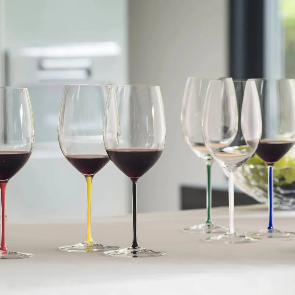 Vessière Cristaux Art De La Table|Coffrets Verres Cristal|Verre cabernet Fatto A Mano Riedel X6
