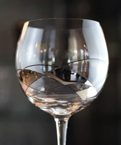 Vessière Cristaux Verre À Pied|Verre En Cristal Taillé|Verre cristal galleria n°3