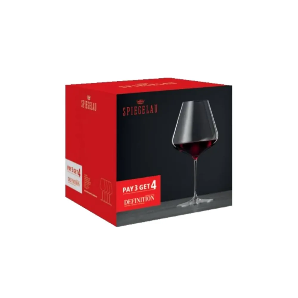 Vessière Cristaux Art De La Table|Verre À Vin|Verre définition Spiegelau X4 (dont 1 gratuit)