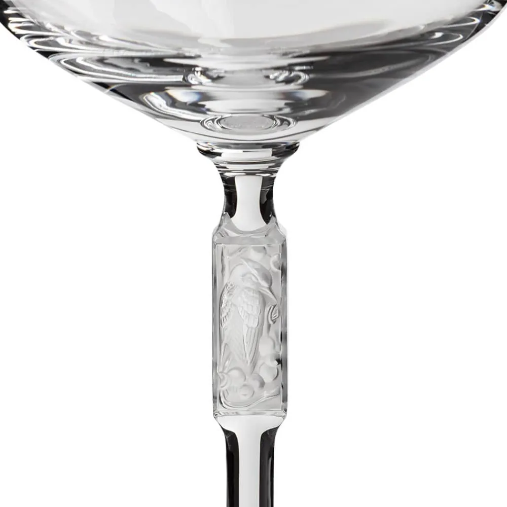Vessière Cristaux Verre À Vin|Verre À Pied|Verre merlot lalique