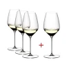 Vessière Cristaux Art De La Table|Verre À Vin|Verre Rieling dégustation Veloce Riedel X4 (dont 1 gratuit)