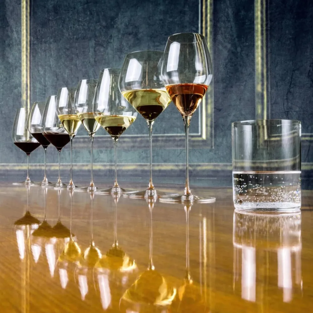 Vessière Cristaux Art De La Table|Verre À Vin|Verre Rieling dégustation Veloce Riedel X4 (dont 1 gratuit)